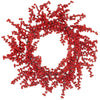 23" Red Berry Wreath
