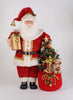 Karen Didion Originals 30" Lighted Christmas Spirit Santa