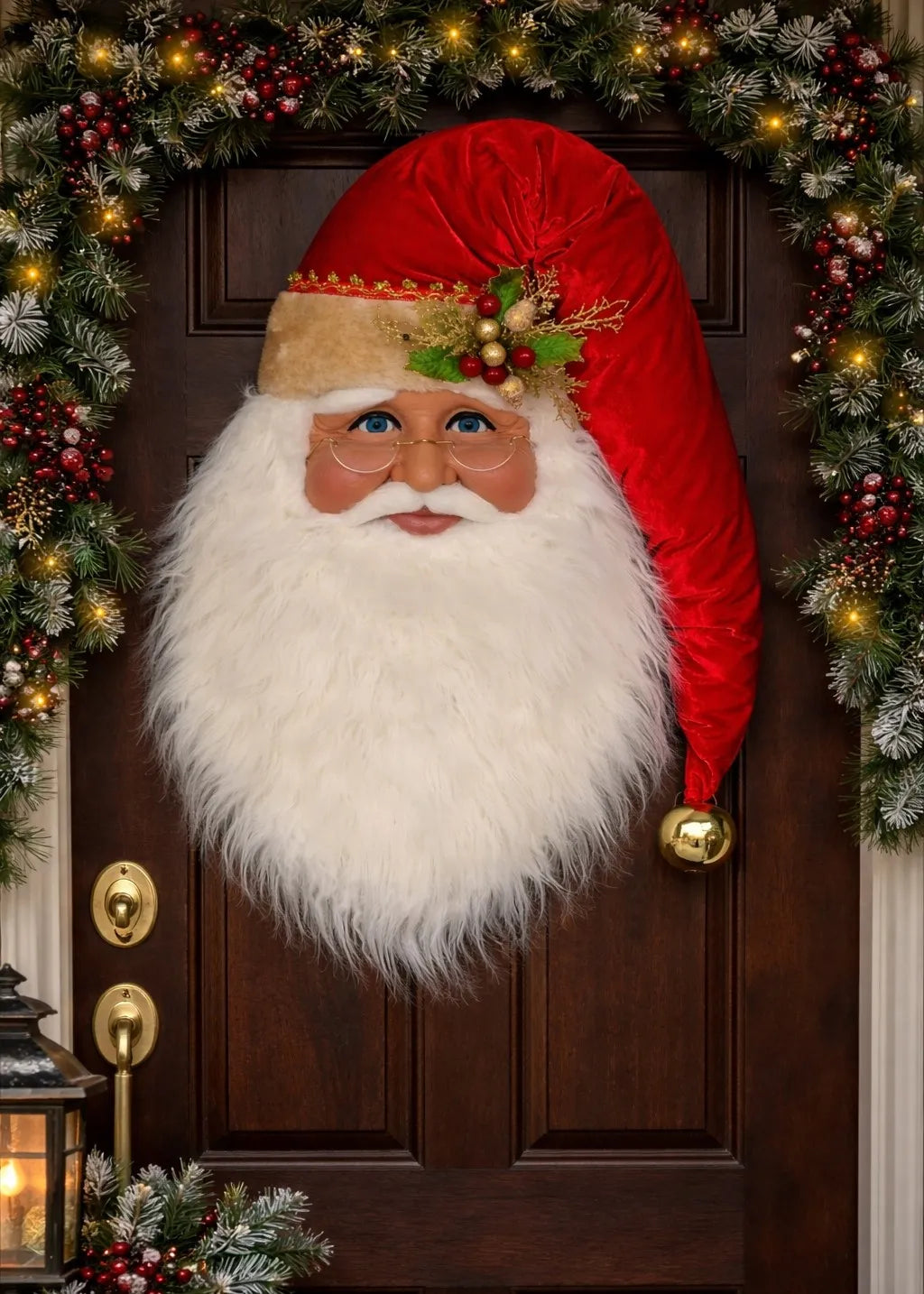 Karen Didion Originals 31" Traditional Santa Head