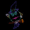 Halloween Glenda La Bruja LED de Lumi