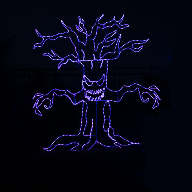 Dynamic RGBWW LED Haunted Tree