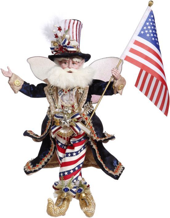 Mark Roberts 18" Medium Star Spangled Banner Fairy