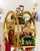 Mark Roberts 36.5" North Pole Ferris Wheel With Elf