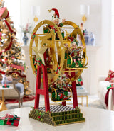 Mark Roberts 36.5" North Pole Ferris Wheel With Elf