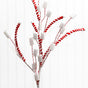 34" Peppermint Stick Marshmallow Spray Set Of 12