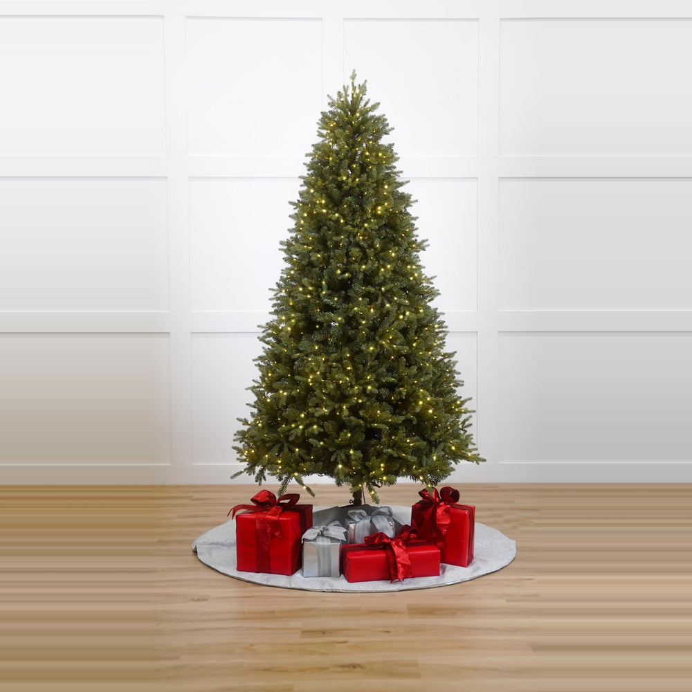 Brighton Spruce Tree Prelit Warm White & Multicolor LED Lights