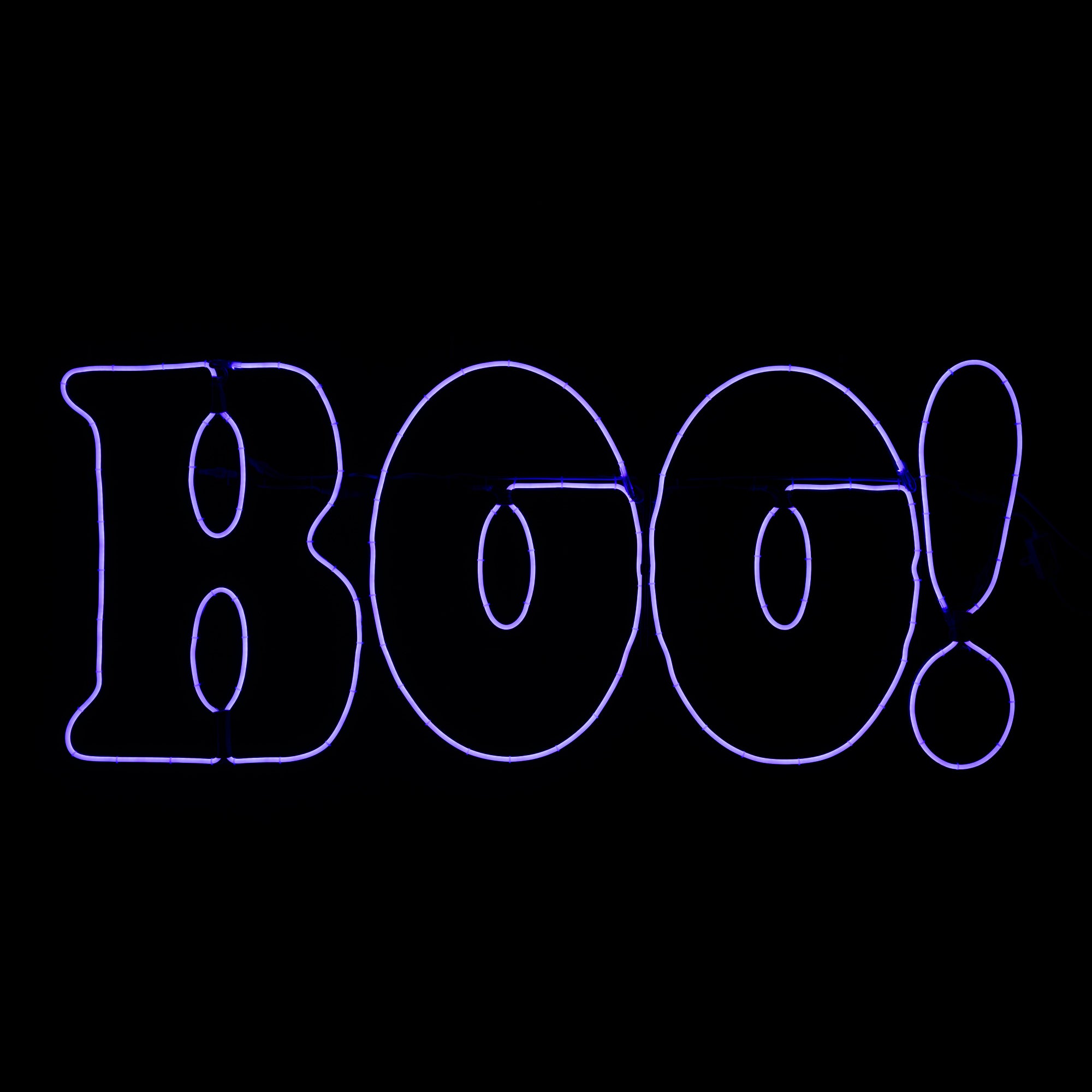 38" LiteLines Neonflex Boo! Sign