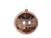 Juego de 6 esferas decorativas de 6" con brillantina