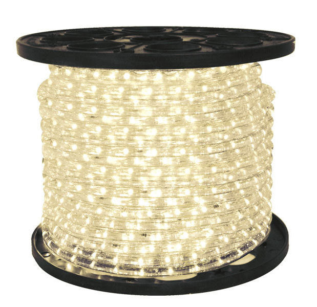 Cuerda de luz LED flexible de 150 pies, 1/2" de diámetro