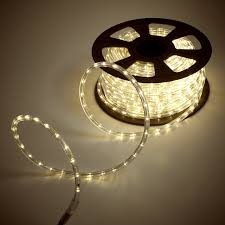 Cuerda de luz LED flexible de 150 pies, 1/2" de diámetro