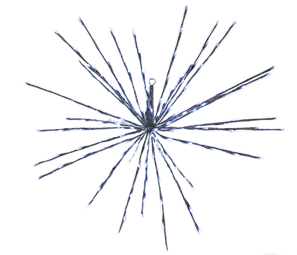 180 LED Polestars Silver Corded